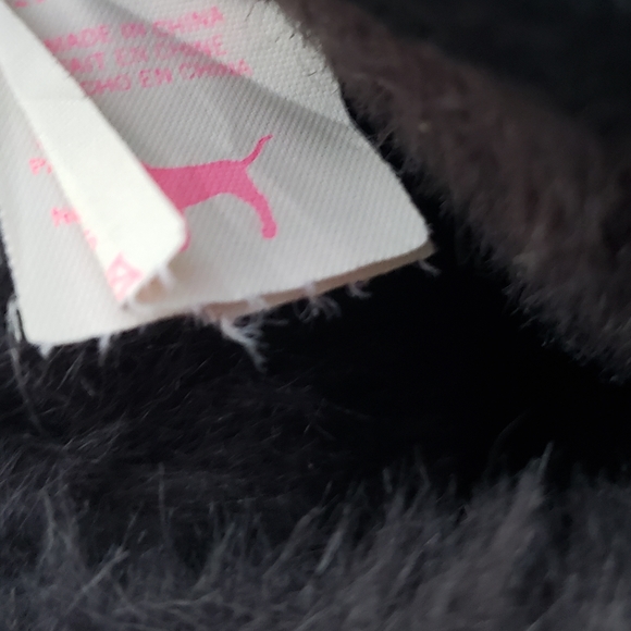 VS PINK Gray Animal Print Fur Lined Booties US 8 - Picture 12 of 12